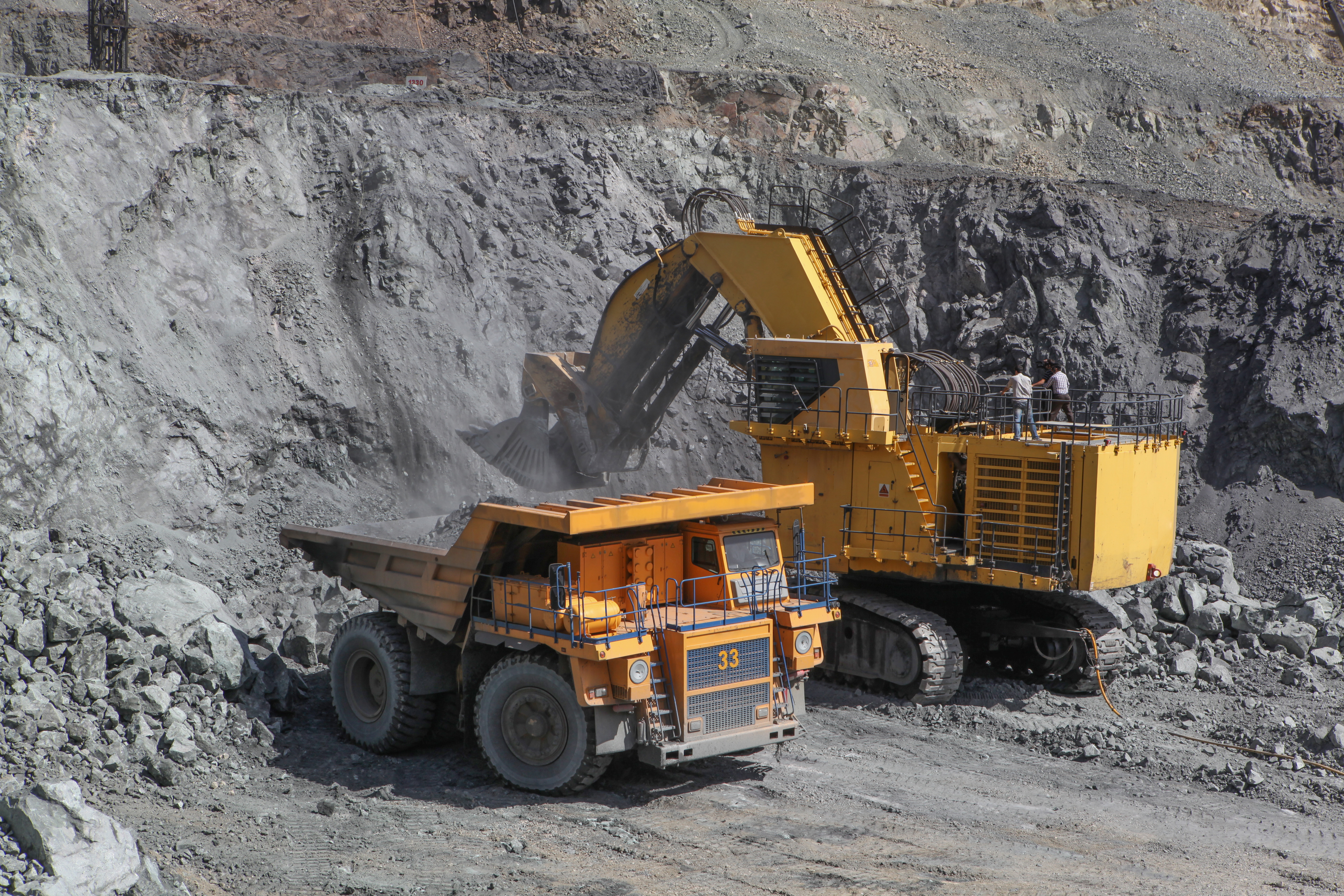 Mineração e processamento de minerais
