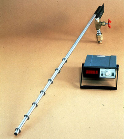 Figure 22-4. Acid deposition rate-measuring probe. Multipoint corrosion probe.