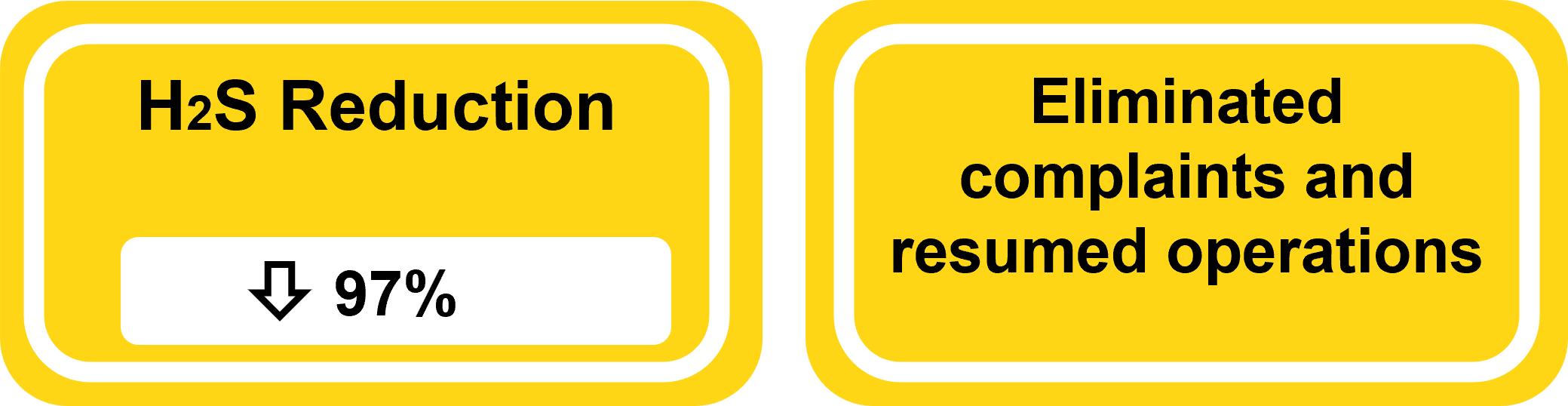 Odor reduction at a landfill