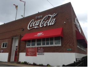 可口可乐位于马里兰州巴尔的摩的生产基地