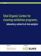 eBook: Total Organic Carbon Testing for Cleaning Validation Programs