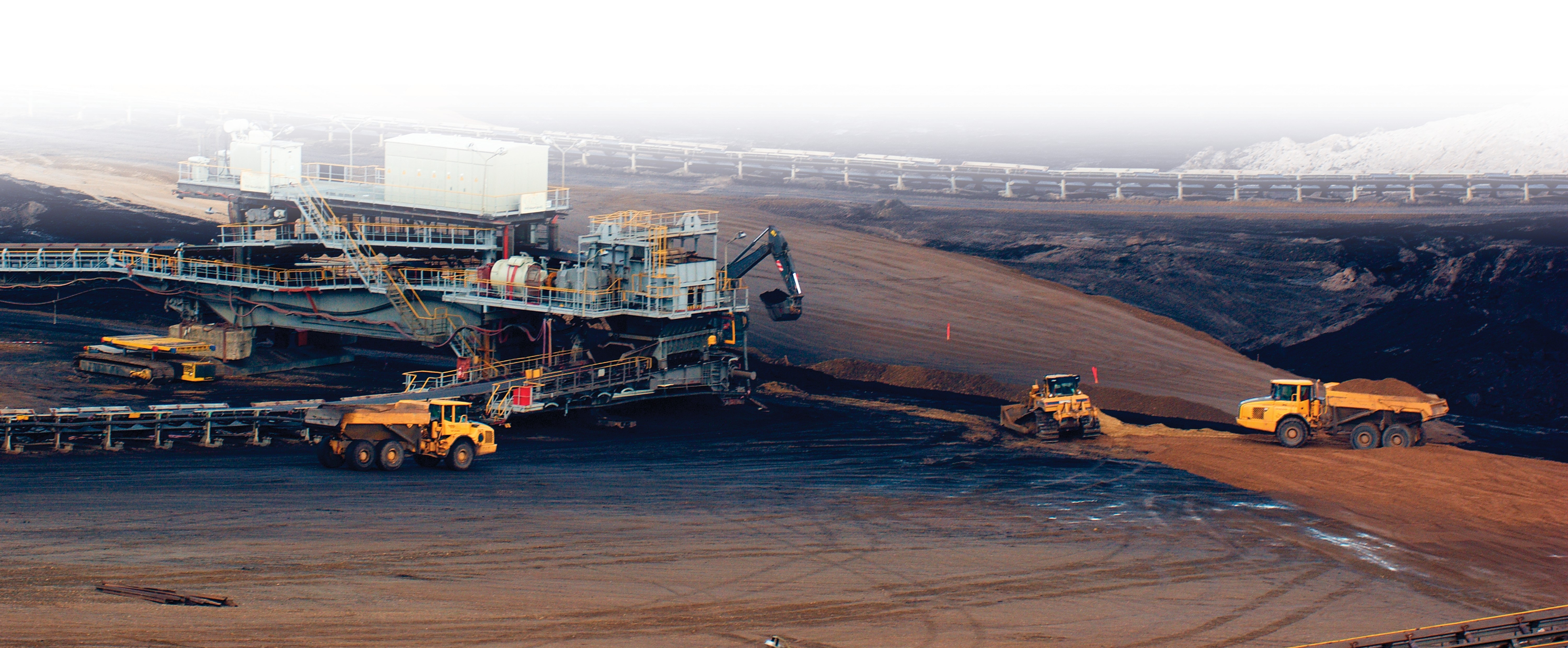 Sand mine water recycling