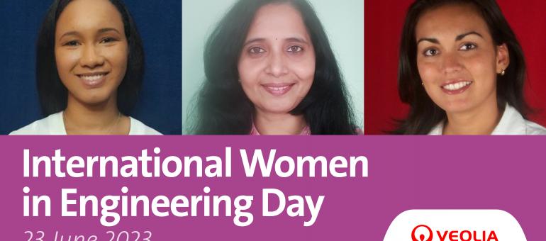 Comemorando o Dia Internacional das Mulheres na Engenharia na Veolia