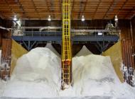 large mound of salt
