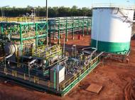 Instalación de tratamiento de agua para petróleo y gas