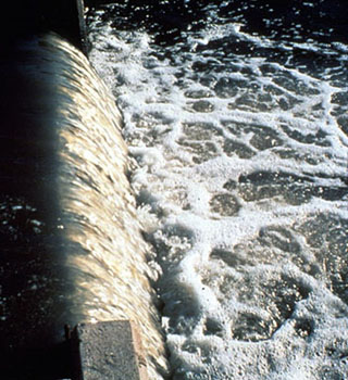 Figure 37-1. Wastewater requires proper treatment before it is discharged from a plant.