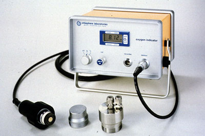 Figure 36-9. dissolved oxygen analyzer. (Courtesy of Orbisphere Laboratories.)
